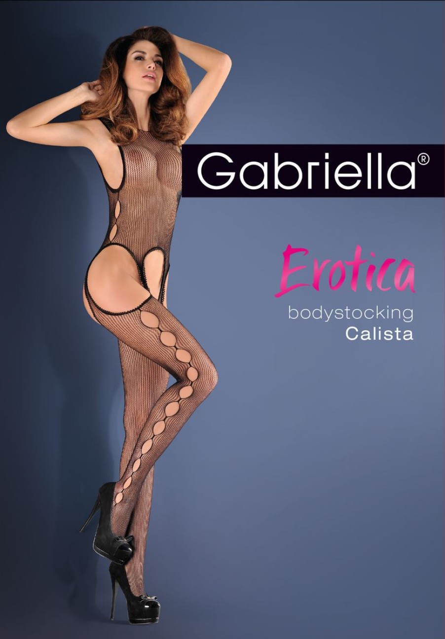 Gabriella Bodystocking Calista Nero Bodystocking