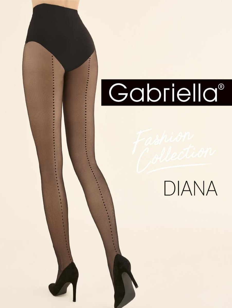 Gabriella Strumpfhosen Diana Nero Strumpfhosen