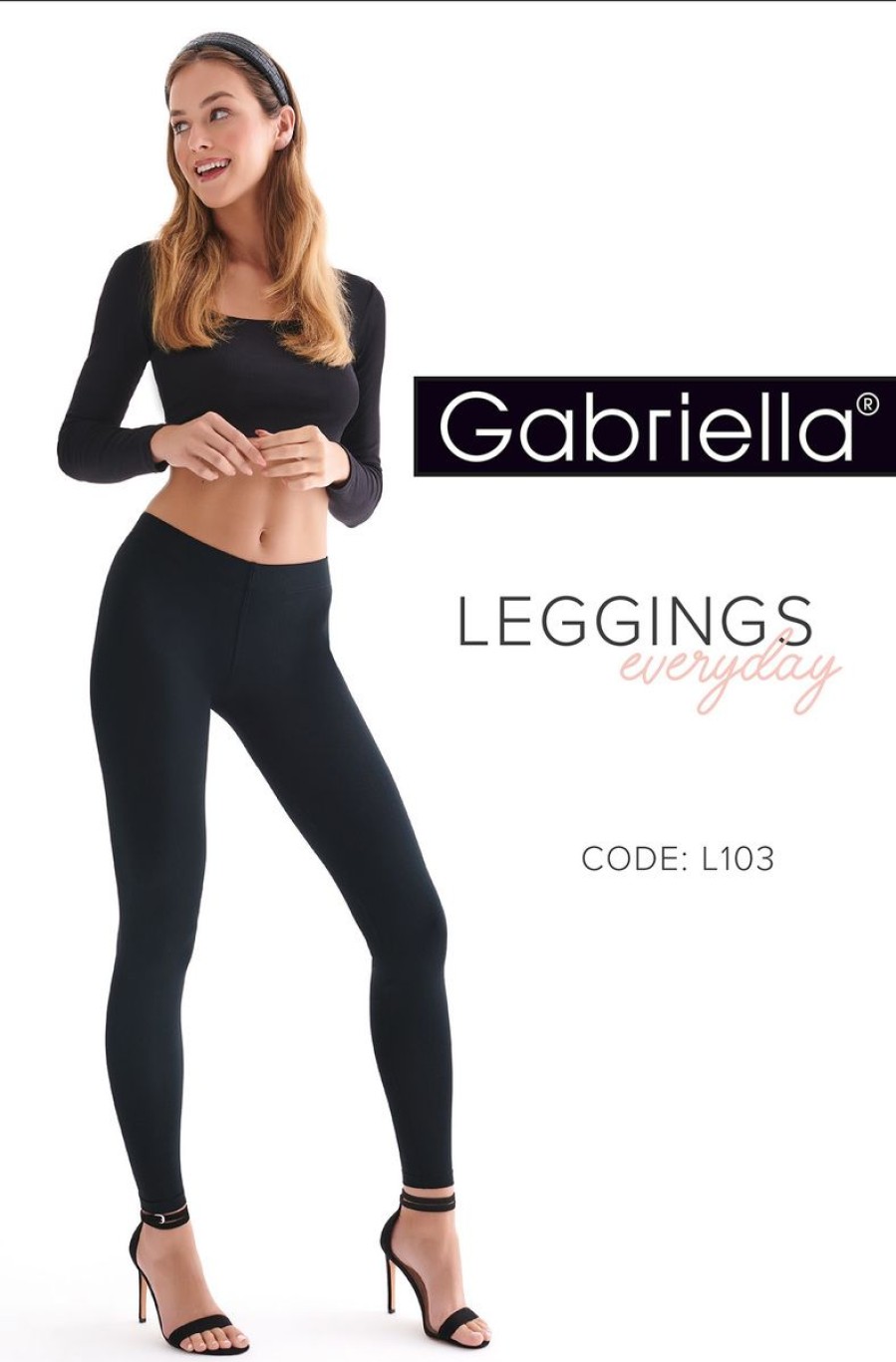 Gabriella Leggins Everyday L103 Nero Leggings