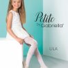 Gabriella Kinderstrumpfhose Lila Mit Muster