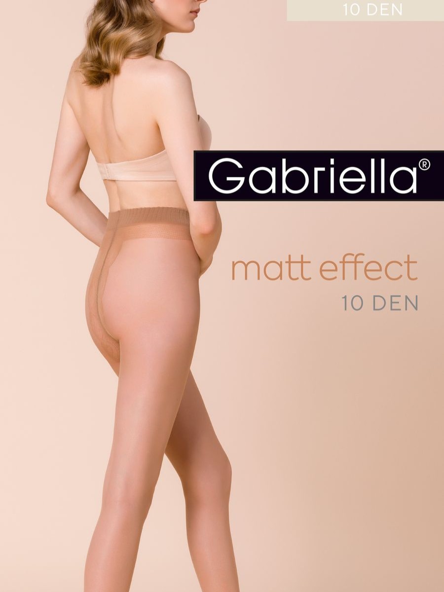 Gabriella Strumpfhose Matt Effect 10 Den - Dona Klassische Feinstrumpfhose