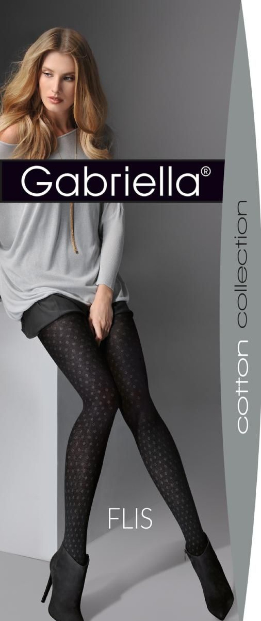 Gabriella Strumpfhose Flis Nero Strumpfhosen