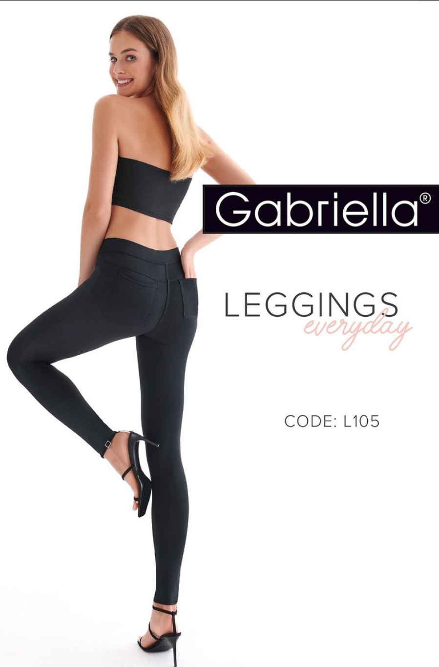 Gabriella Leggins Everyday L105 Nero Leggings