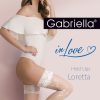 Gabriella Halterlose Strumpfe Loretta Bianco Strumpfe