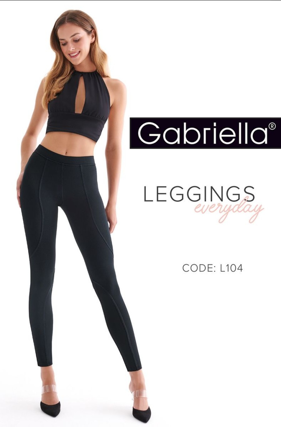 Gabriella Leggins Everyday L104 Nero Leggings